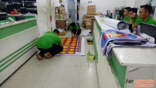 Gia công hàng in hiflex nhanh tại In Quảng Cáo