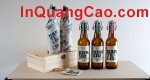 Những mẫu thiết kế quảng cáo trên chai bia