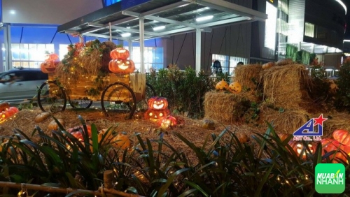 Ánh Sao Trẻ thi công Halloween tại AEON Bình Tân 4