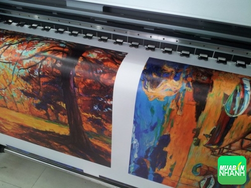 Máy in canvas mực dầu cho hình ảnh tranh sơn dầu 3D sắc nét, như thật