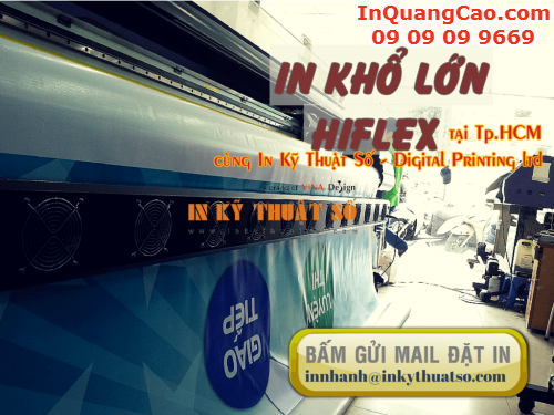 Gui email yeu cau dat in kho lon phong nen hiflex uy tin tai Cong ty TNHH In Ky Thuat So - Digital Printing 