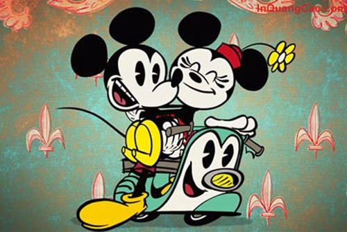 Ý tưởng quảng cáo chuột Mickey mới lạ